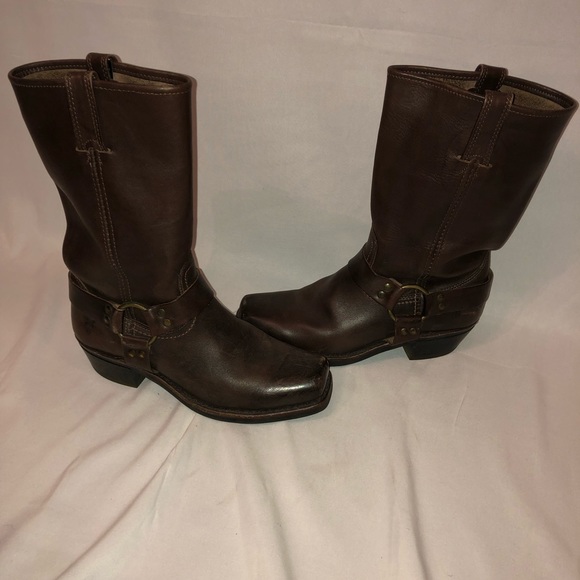 Frye Harness 12R Women’s Boots in Dark Brown, 9.5 - Picture 4 of 6